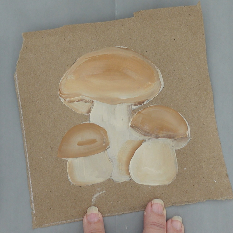 How to Paint Mushrooms - Easy & Fun! - Pamela Groppe Art - Acrylic ...